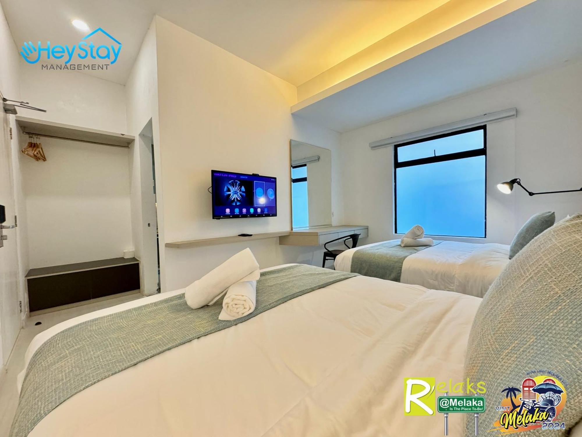 Modern Cave Guest House Walking Distance 5Mins To Jonker Malacca Exterior foto